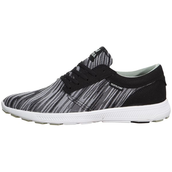 Supra Hammer Run Running Shoes Mens - Black Grey | UK 11B4T20